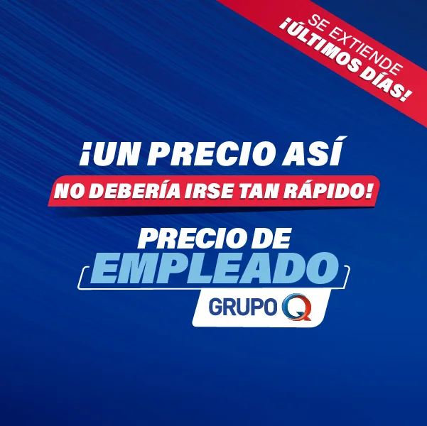 La promoción del año Precio de Empleado - Grupo Q