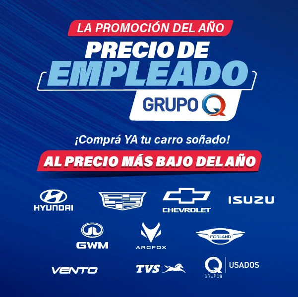 La promoción del año Precio de Empleado - Grupo Q