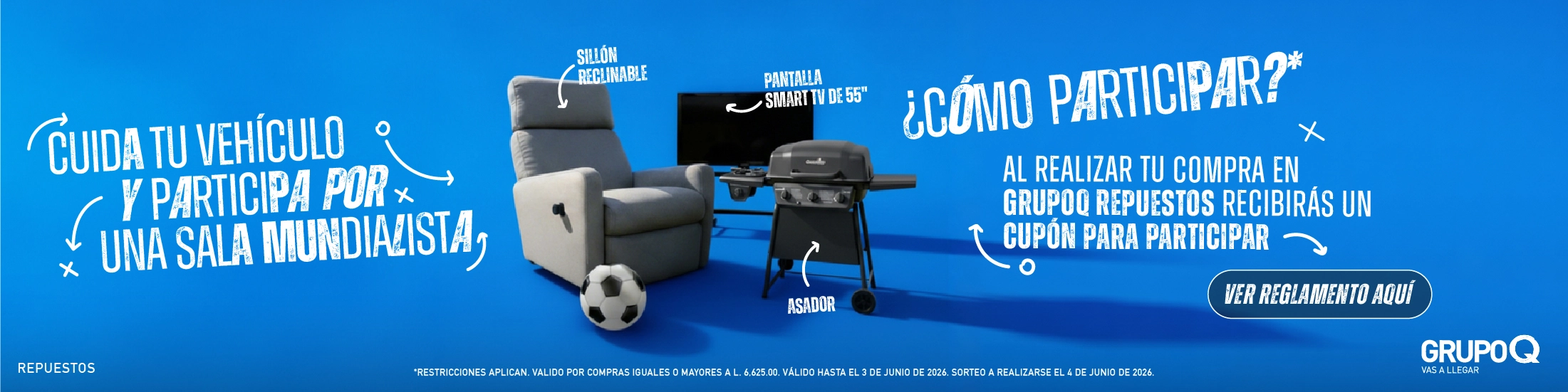 Promoción Mundialista *Aplican restricciones. - GrupoQ