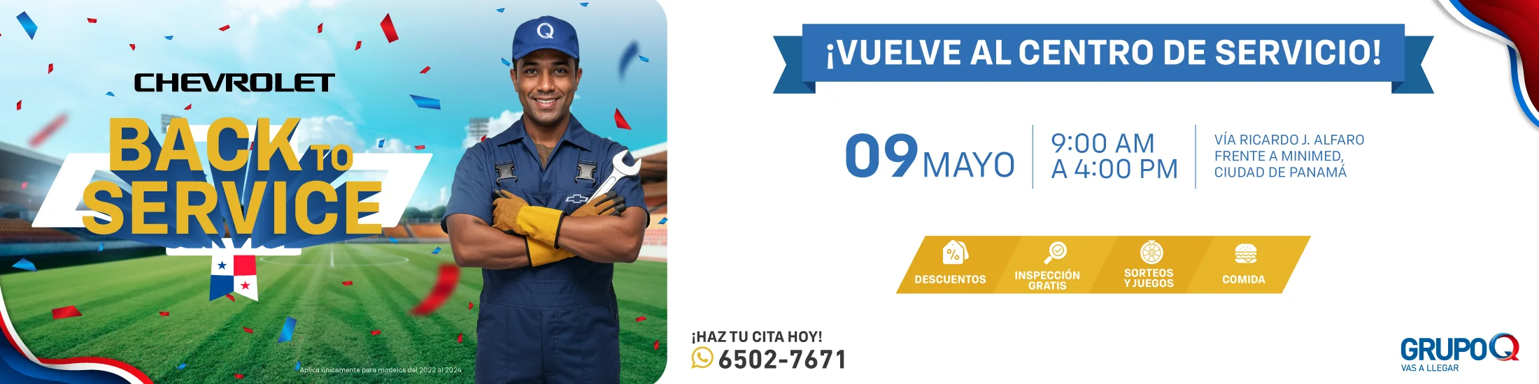 Chevrolet Back To Service